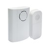 Iq America WD1020 Wireless Battery Operated Contemporary Door Chime Bell with Button 2 Melody, PK 2 WD1020-2